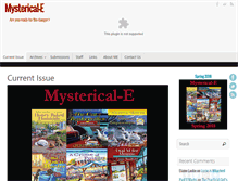 Tablet Screenshot of mystericale.com